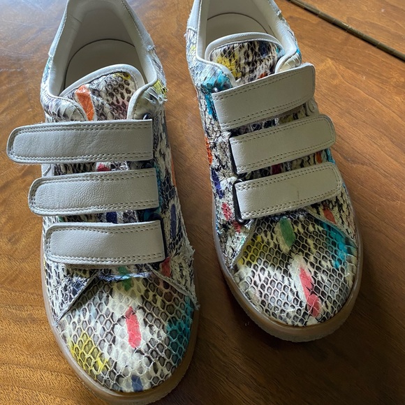 Jerome Dreyfuss snakeskin run sneaker size 38 - Picture 1 of 9